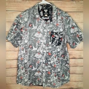 DC Comics Superman botton down shirt